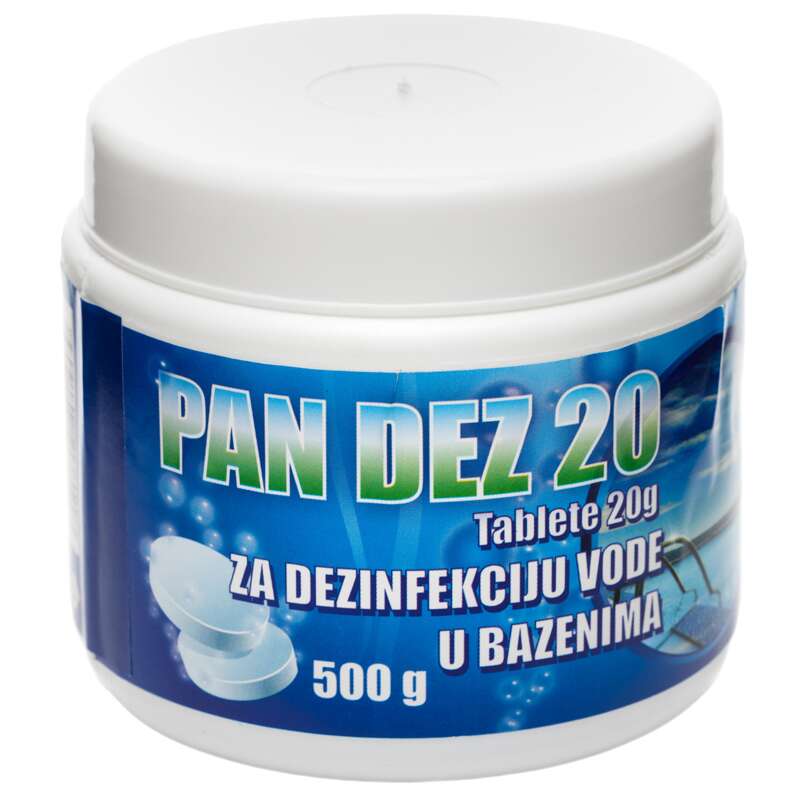 Pandez hlorne tablete za bazene 500g (25 tbl x 20gr )