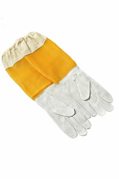 Kozne pcelarske rukavice sa ventilacijom