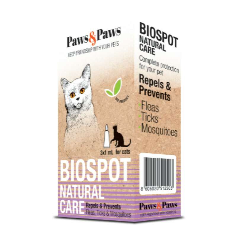 Biospot on natural care 3x1ml za macke