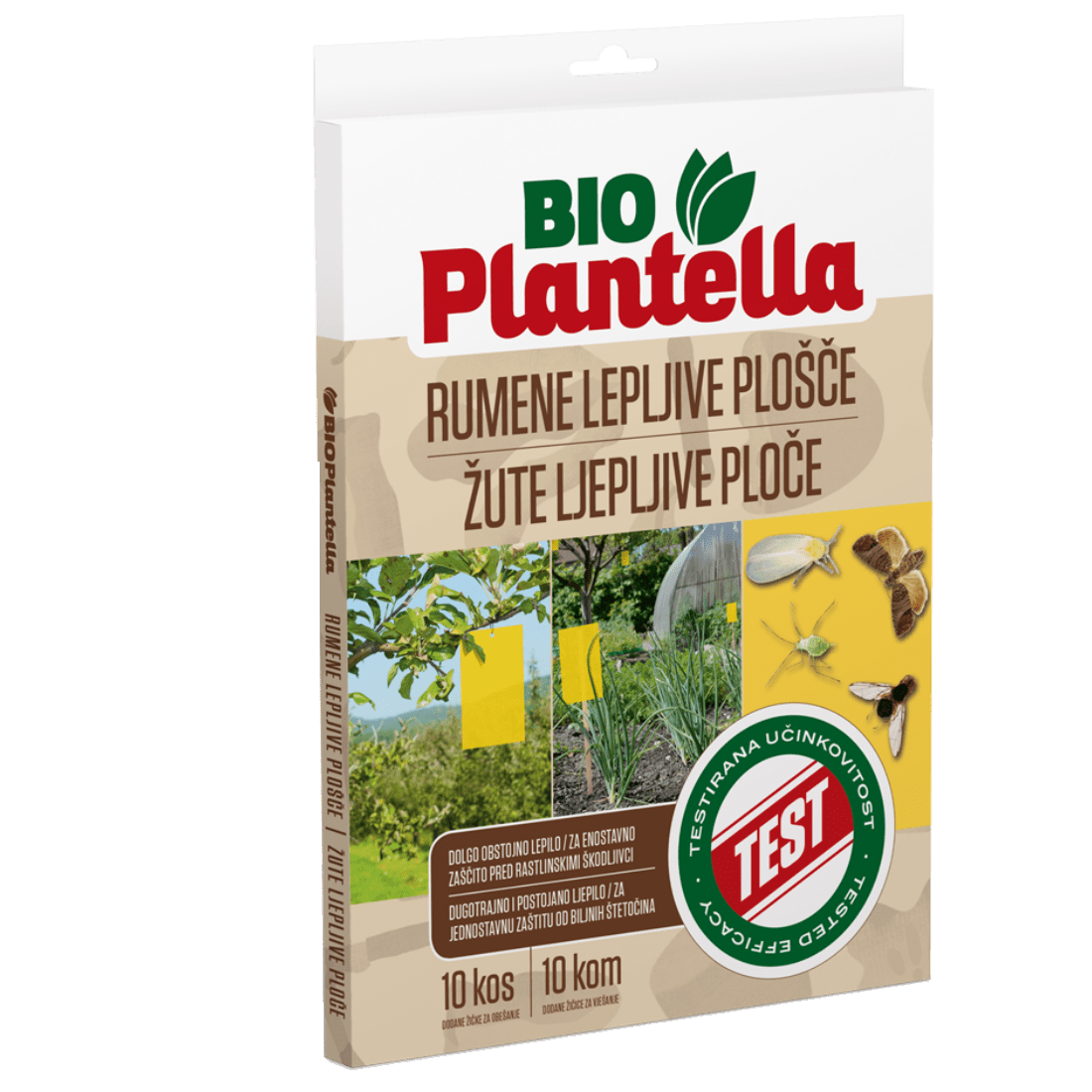 Bio plantella zute lepljive ploce 24x17 10/1