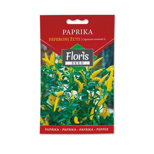Floris-povrce-paprika feferona zuta ljuta 0,5g