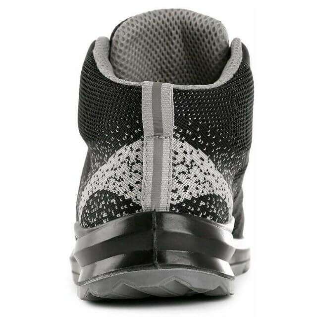 Radna cipela duboka texline murter s1p crno-siva